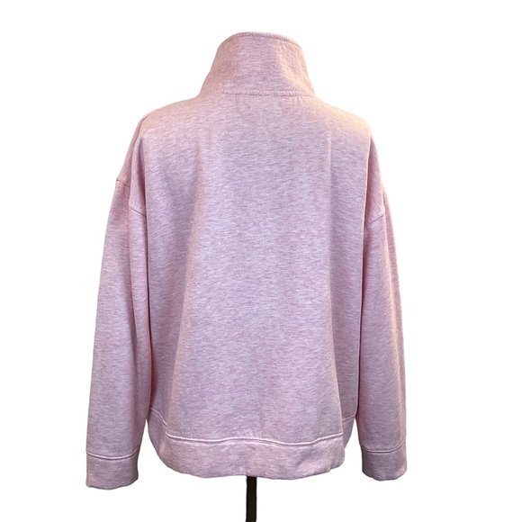 Vineyard Vines 1/2 Zip Pullover Kangaroo Pocket Pink - Picture 3 of 12